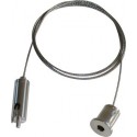 Kit cables fixation Plafonnier Rectangulaire