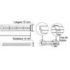 Clips Inox Rouleau LED IP68