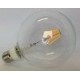 E27 Globe 125 mm Transparente Filament - 650 LM - 927