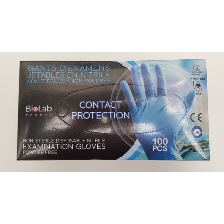 Nitrile Gloves BioLab Pharma