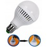 E27 Secourue Opale Diametre 80 mm - 500 LM - 60